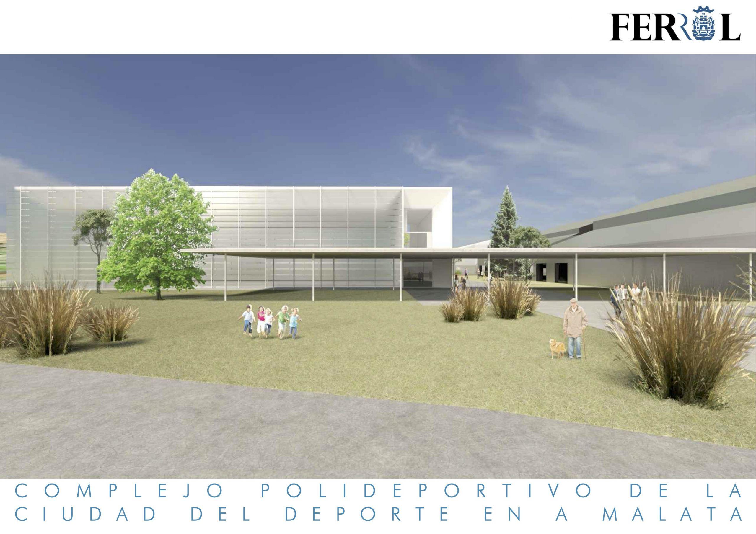 Futura Ciudad del Deporte de Ferrol (Foto: Concello de Ferrol)