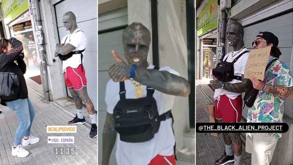 Imágenes publicadas en las redes sociales del estudio de tatuaje Calipso.