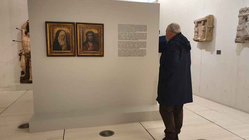 Los cuadros del díptico de la Dolorosa y el Ecce Homo, espoliados por el régimen nazi.