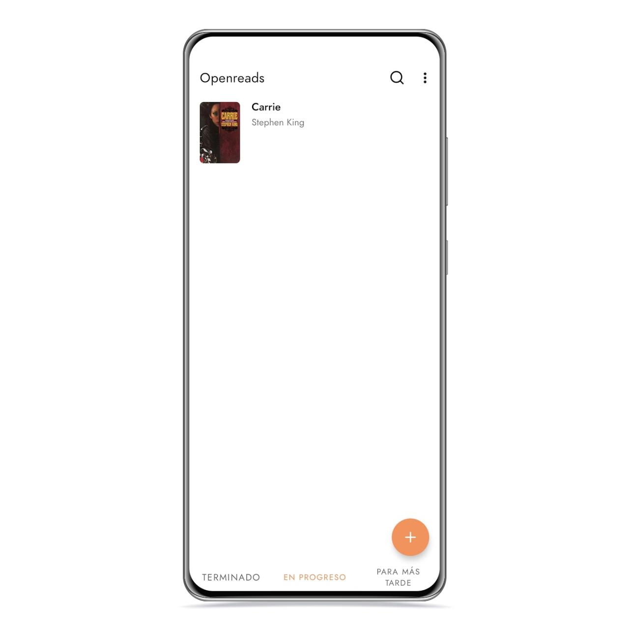 Libros en progreso en Openreads