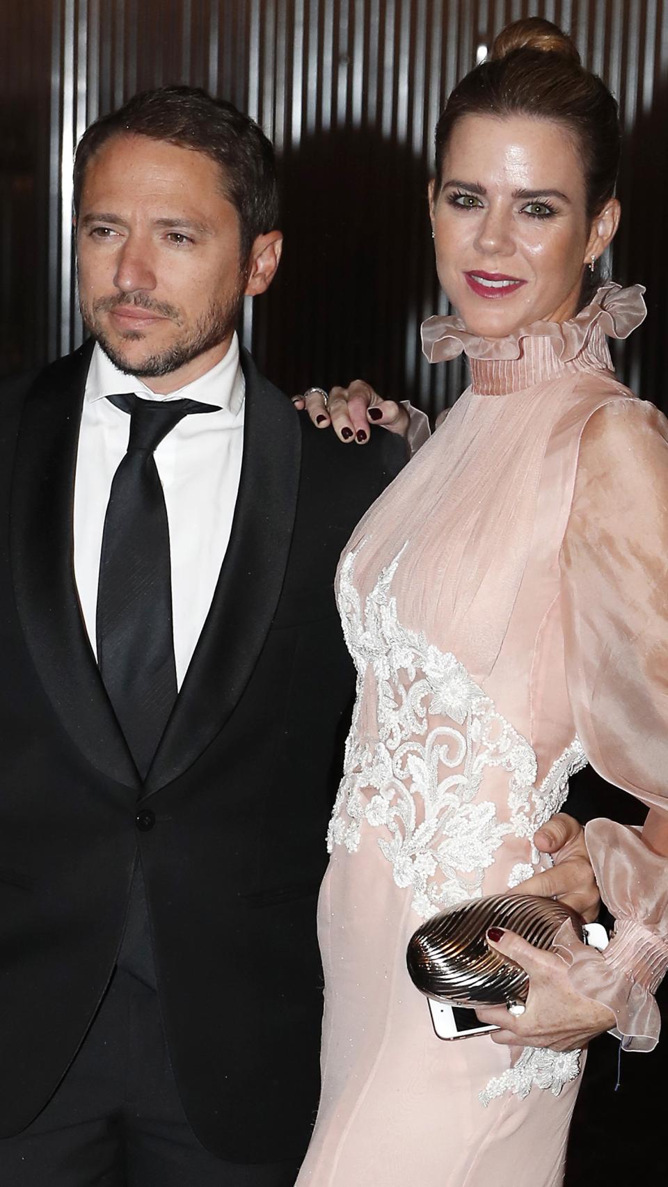 Amelia Bono y Manuel Martos en un evento público en octubre de 2018.