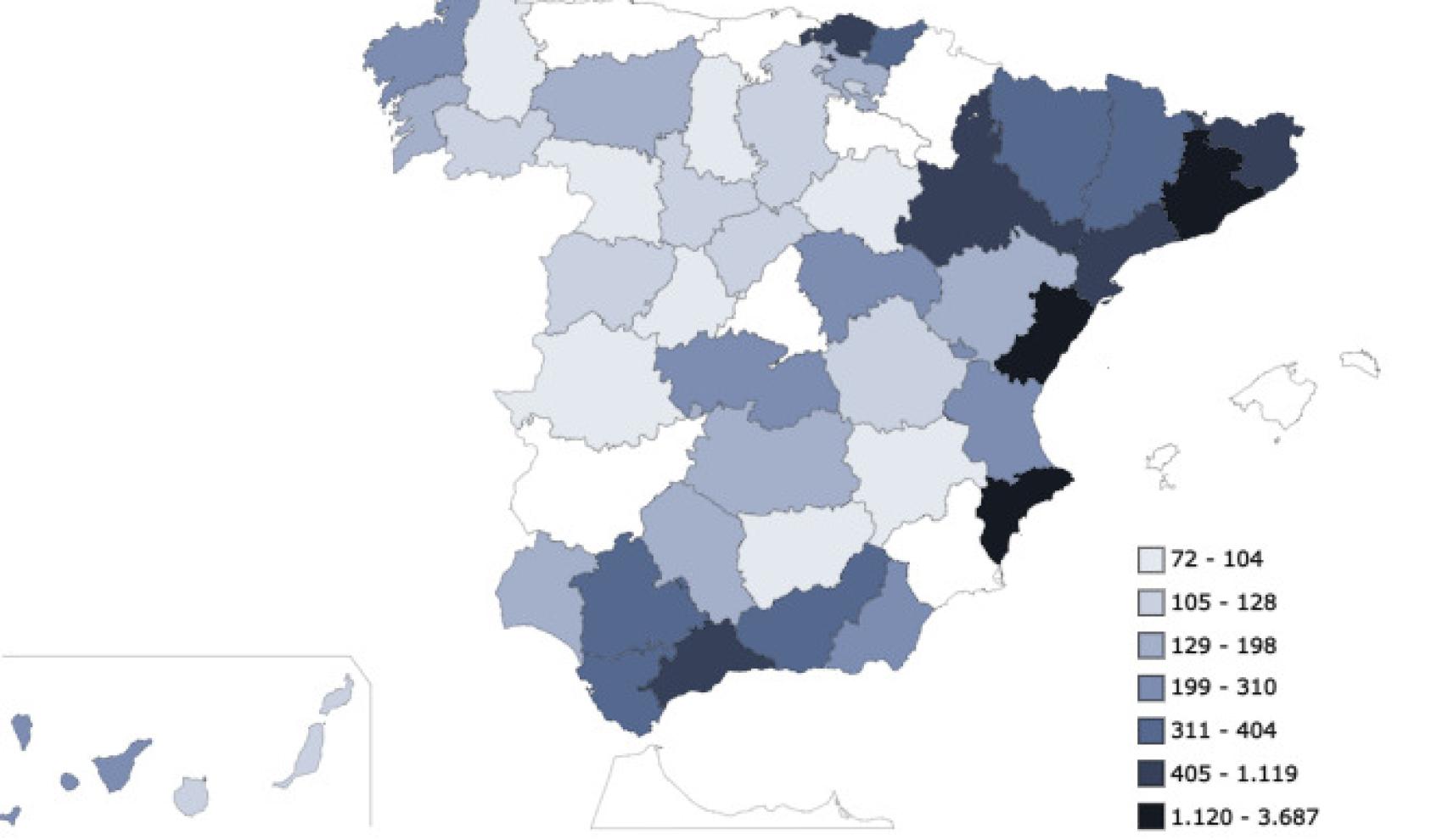 Gráfico elaborado por el Ministerio de Educación.