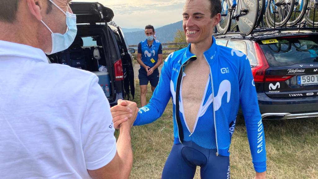 Patxi Vila y Enric Mas en 2020.