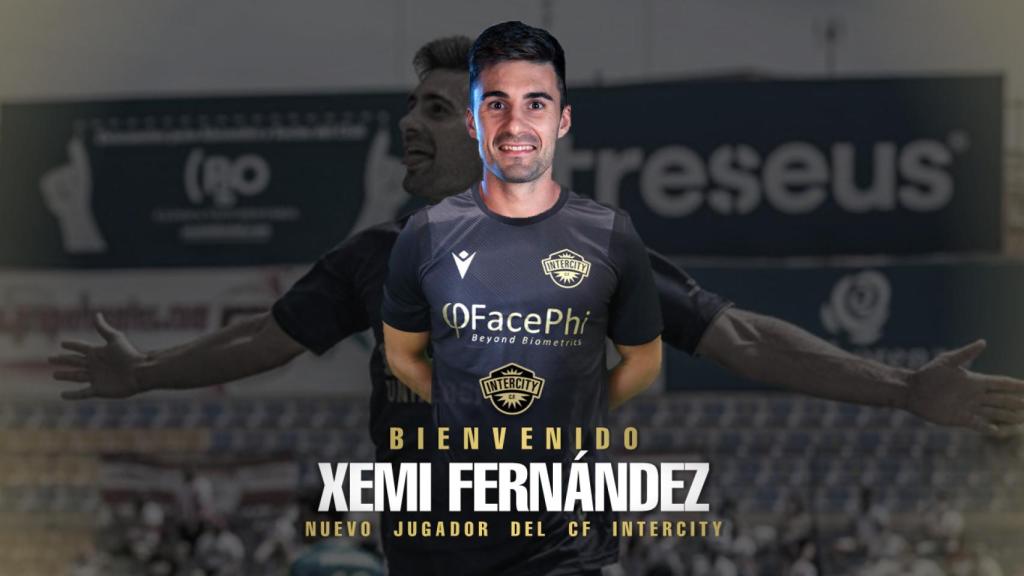 El Intercity anuncia el fichaje de Xemi para su nueva temporada.