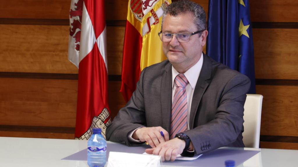 El consejero de Agricultura, Gerardo Dueñas