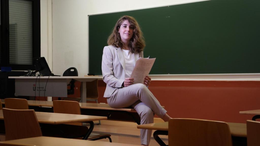 La matemática Elena Castilla.