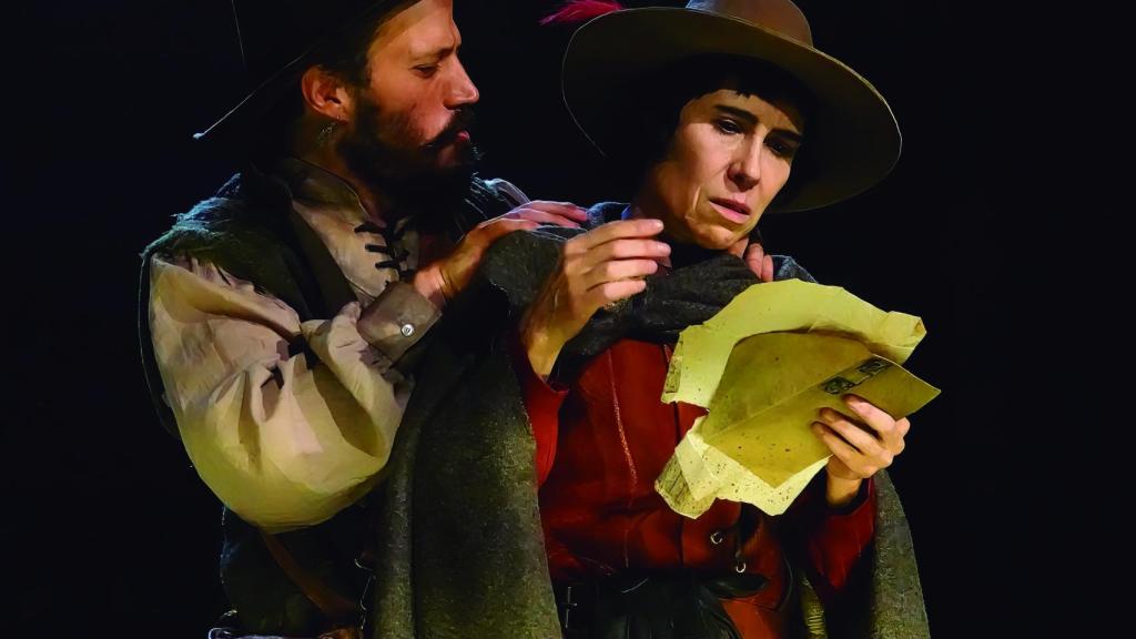 Los actores Fernand0 bueno y Erika de la Llave. Foto: Sergio Carreón