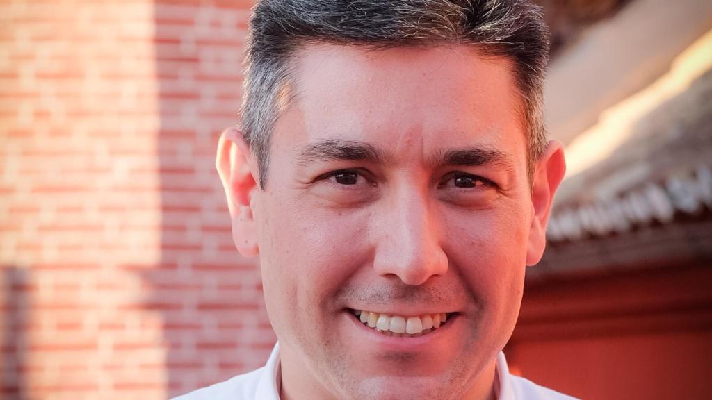 El cofrade Álvaro González.