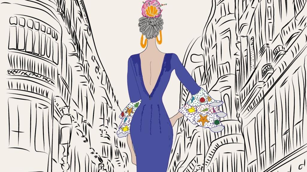 Este es el cartel de la Feria de Málaga 2022.