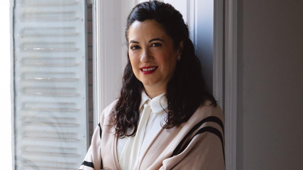 La periodista Amaya Ascunce.