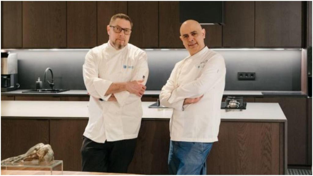 Los chefs responsables del Eclectic de A Coruña.