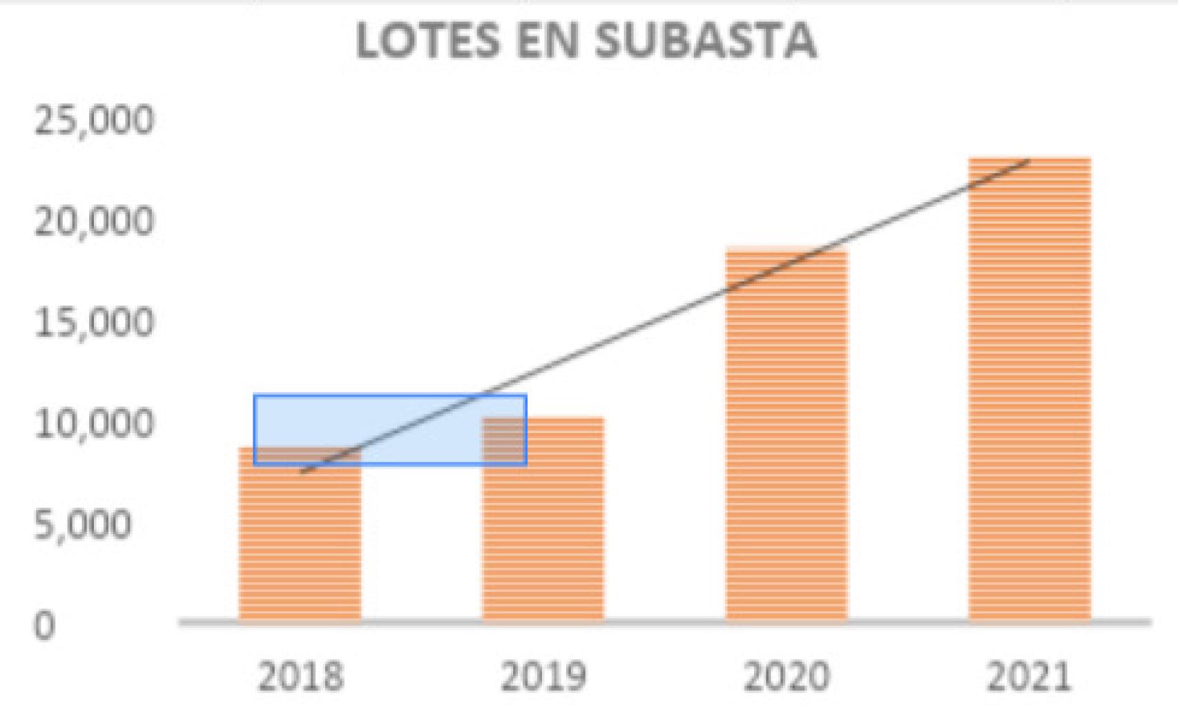 Lotes en subasta