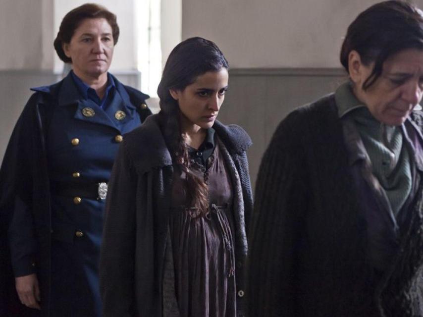 Fotograma de La voz dormida, de Benito Zambrano.