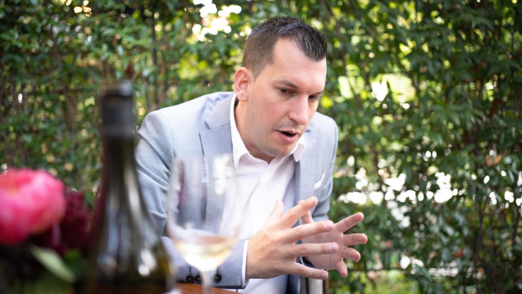 Diego González en conversación con EL ESPAÑOL