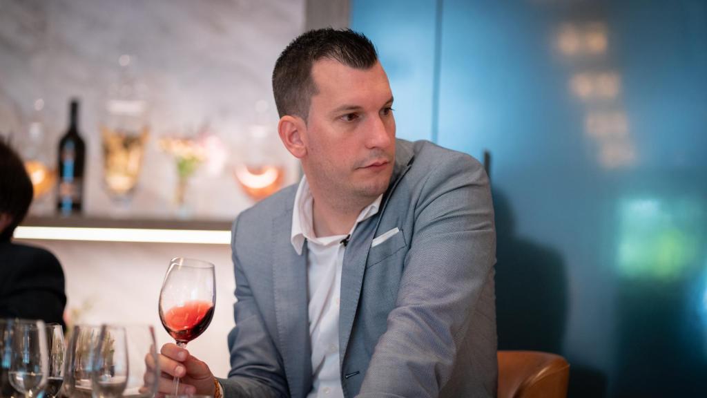 Diego González en la presentación del proyecto Valtravieso.