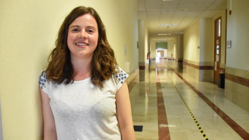 Elisa Moya atiende a EL ESPAÑOL de Castilla y León