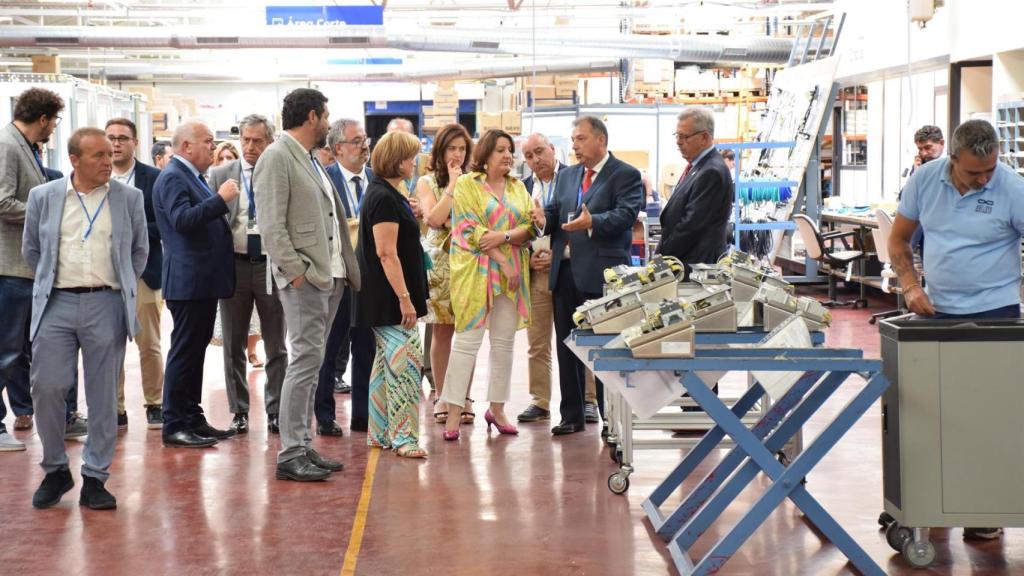 La Consejera De Economía, Patricia Franco, clausura La Jornada de Responsabilidad Social Empresarial De CECAP En Ajofrín.