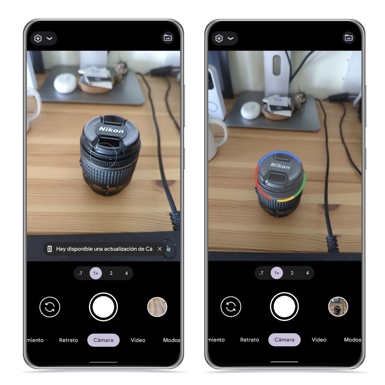 Reconocimiento en Google Lens