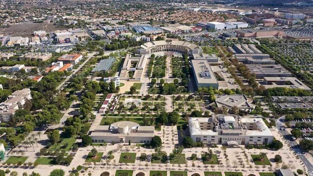 El campus de la Universidad de Alicante, en imagen de archivo.
