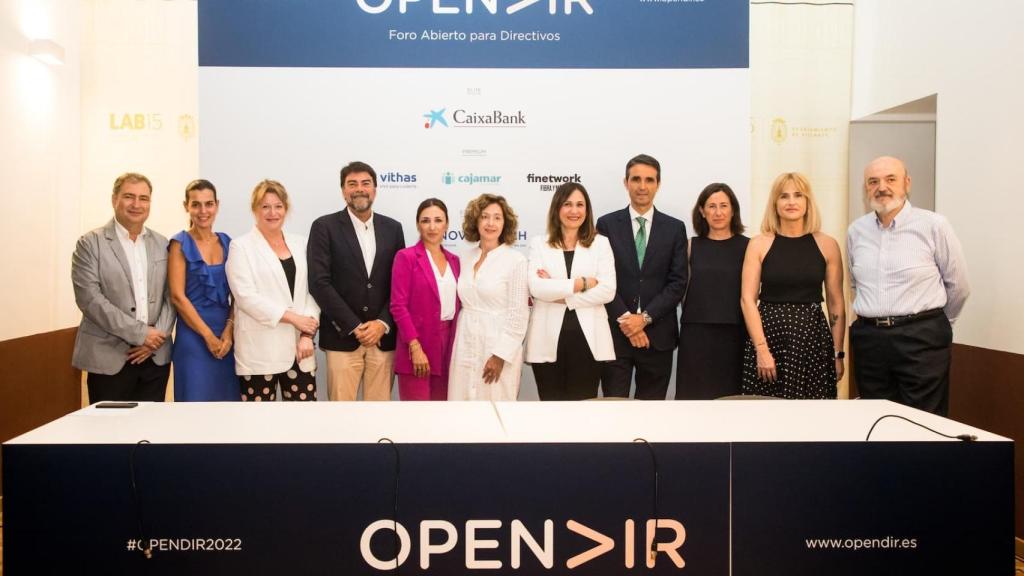 Presentación de OPENDIR, este viernes en Alicante.