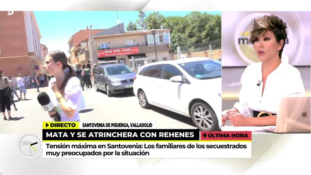 Marina Vidal fue increpada en directo en 'Ya es mediodía'.