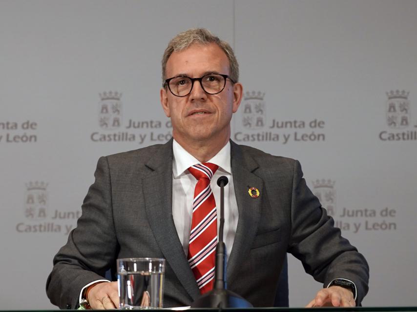 Mario Veganzones, consejero de Industria, Comercio y Empleo de la Junta de Castilla y León.