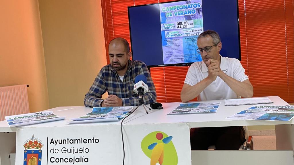 Carlos Arasa presenta los campeonatos de verano de Guijuelo