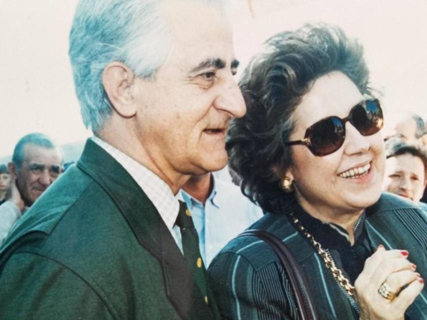 Santiago Martín 'El Viti' y Mari Carmen García Cobaleda./ Foto Glorieta Digital