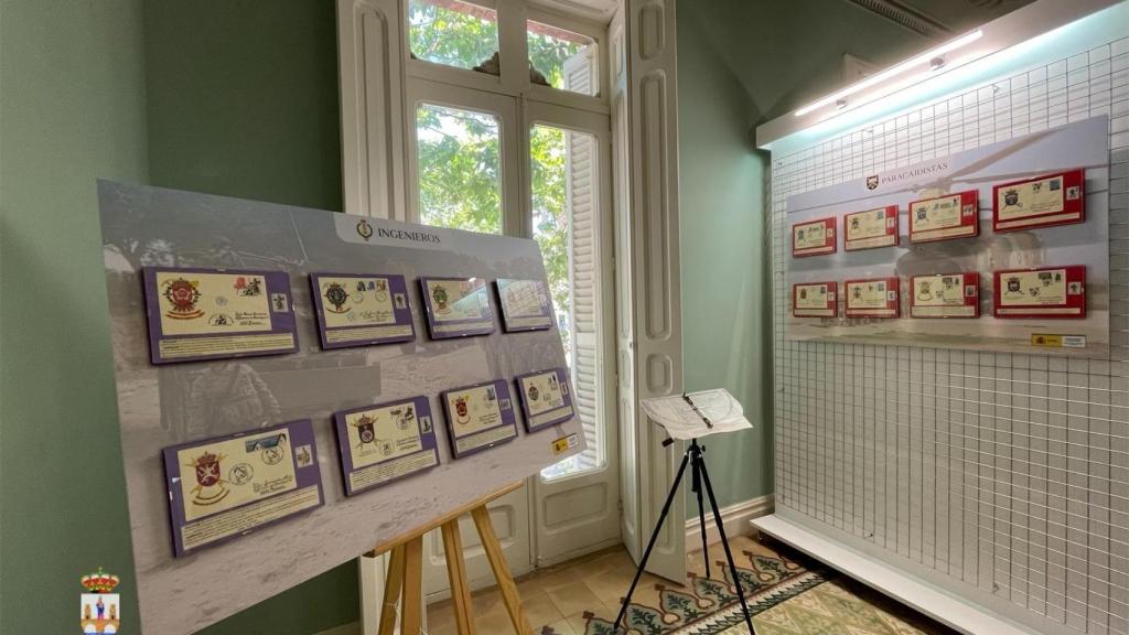 Exposición heráldica militar a cargo del autor José Antonio Fernández