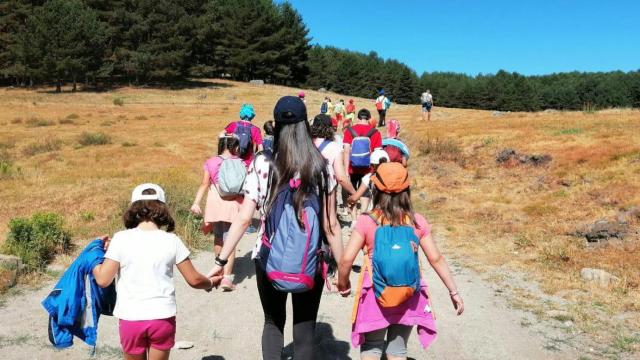 Imagen de archivo de un campamento de verano