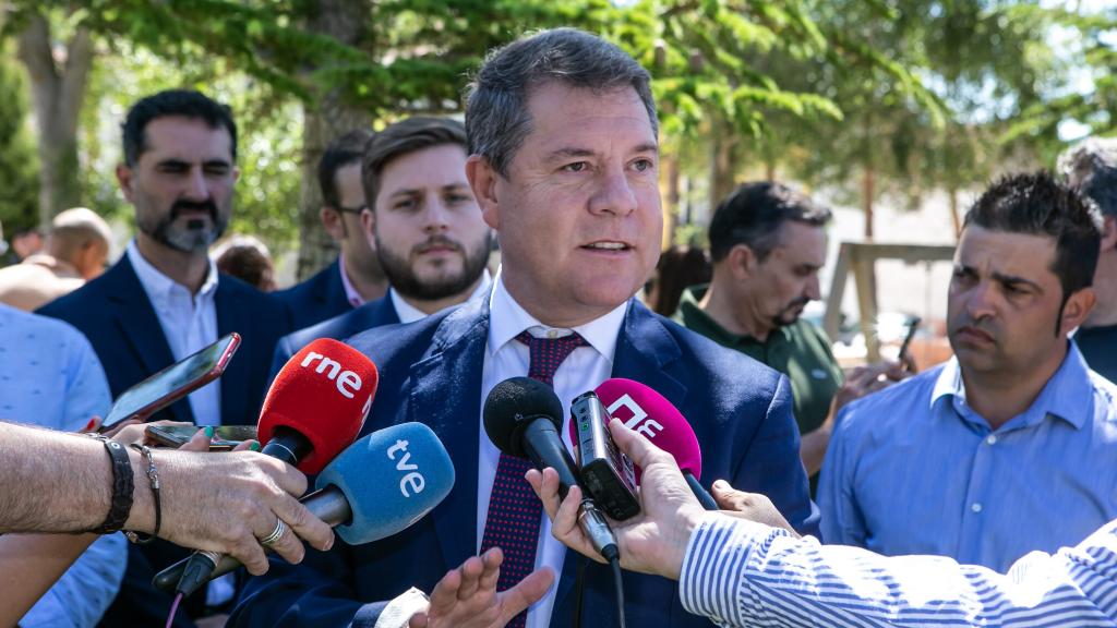 El presidente de Castilla-La Mancha, Emiliano García-Page.