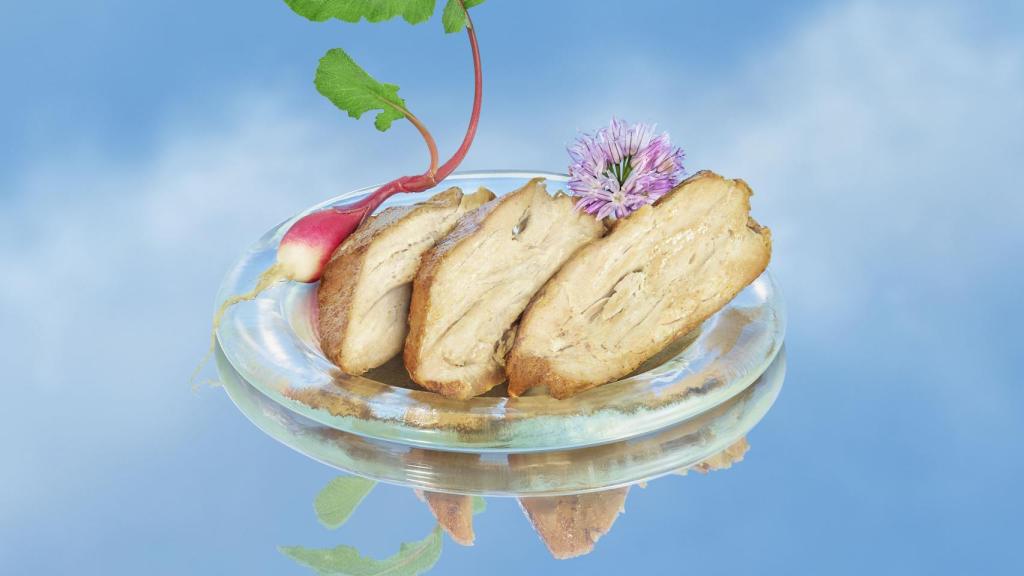 El resultado final imita a la carne real para que no se note la diferencia.