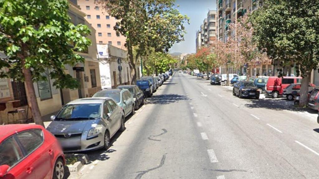 Imagen de la calle Héroe de Sostoa, en Málaga.
