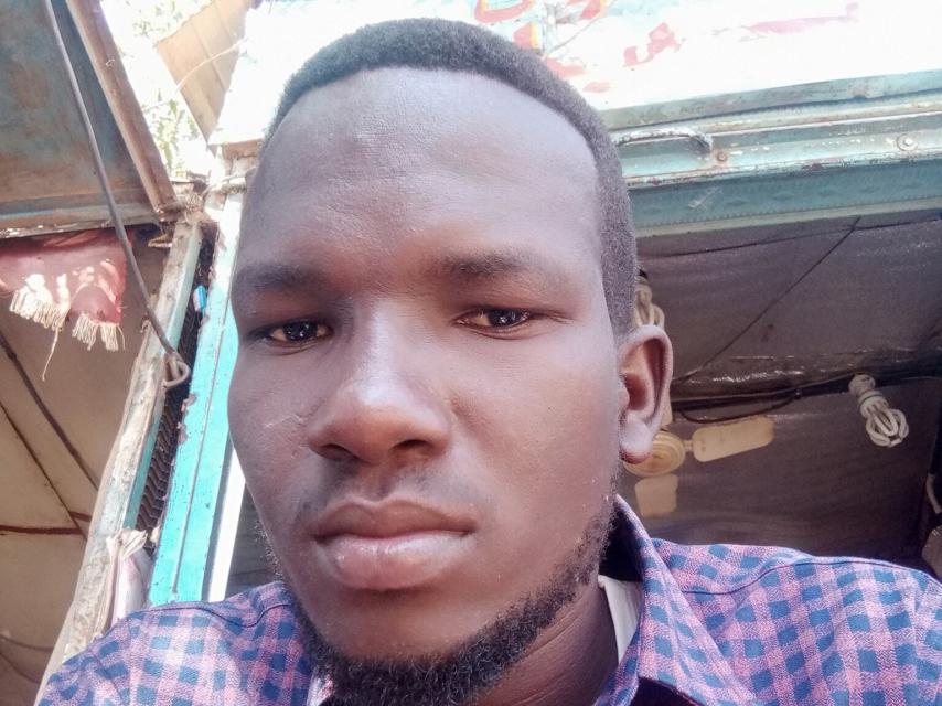 Abuobida, en una foto de su álbum personal.