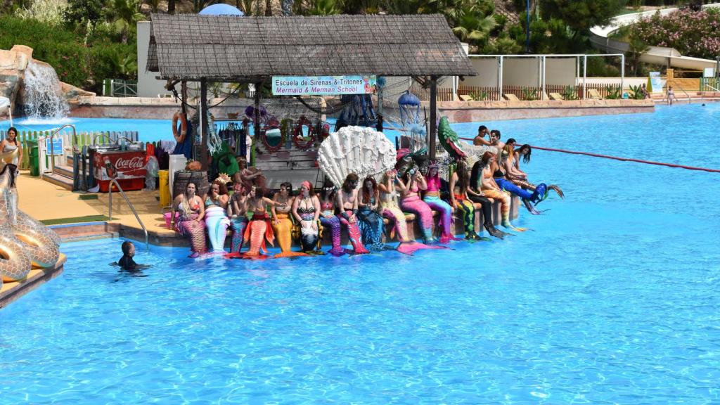 Escuela de sirenas y tritones Benidorm 2022.