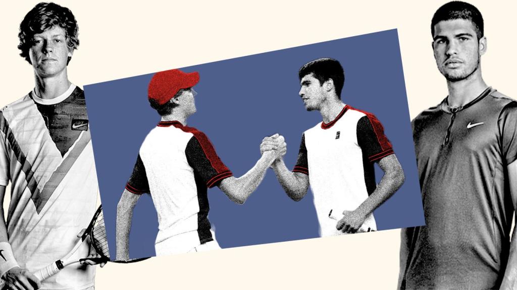 Jannik Sinner y Carlos Alcaraz