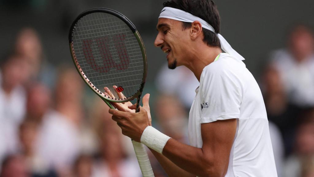 Lorenzo Sonego, desquiciado ante Rafa Nadal