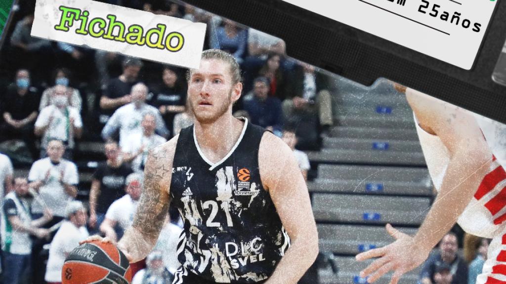 Imagen del nuevo ala-pivot fichado por el Unicaja Baloncesto de Málaga.