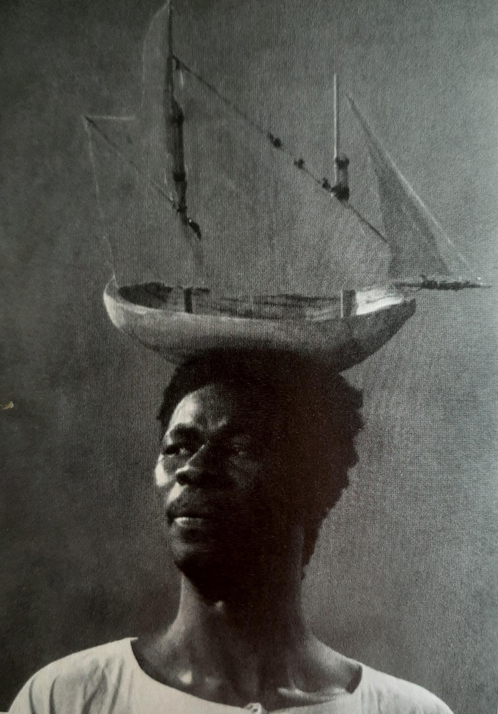 El actor Bakary Sangaré en 'La tempestad', de Shakespeare. Foto: Gilles Abegg (Siruela)