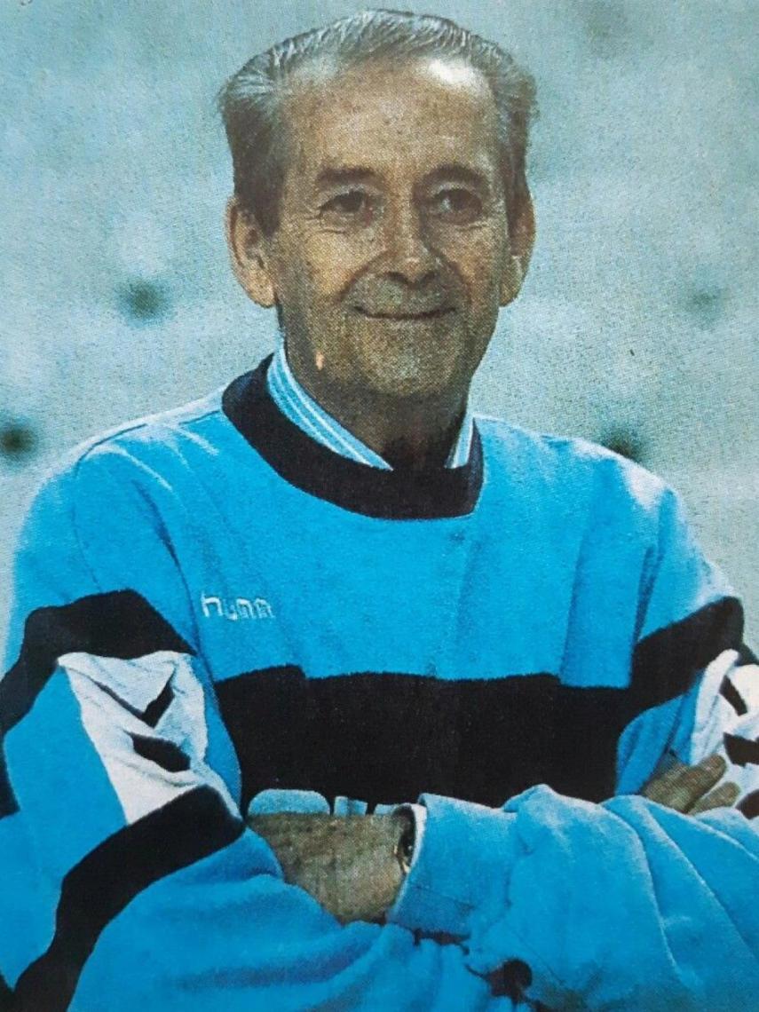 Ignacio Pinedo durante un entrenamiento.