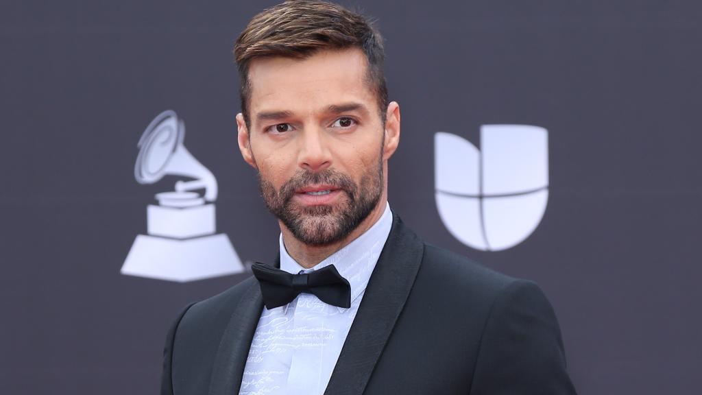 El artista Ricky Martín en la gala de los premios GRAMMY en 2019.