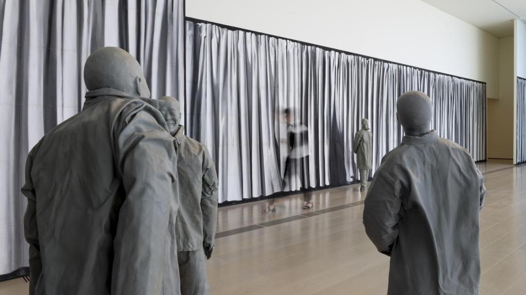 La instalación 'La naturaleza de la ilusión visual', 1994-1997, de Juan Muñoz en el Centro Botín. Foto: Belén de Benito