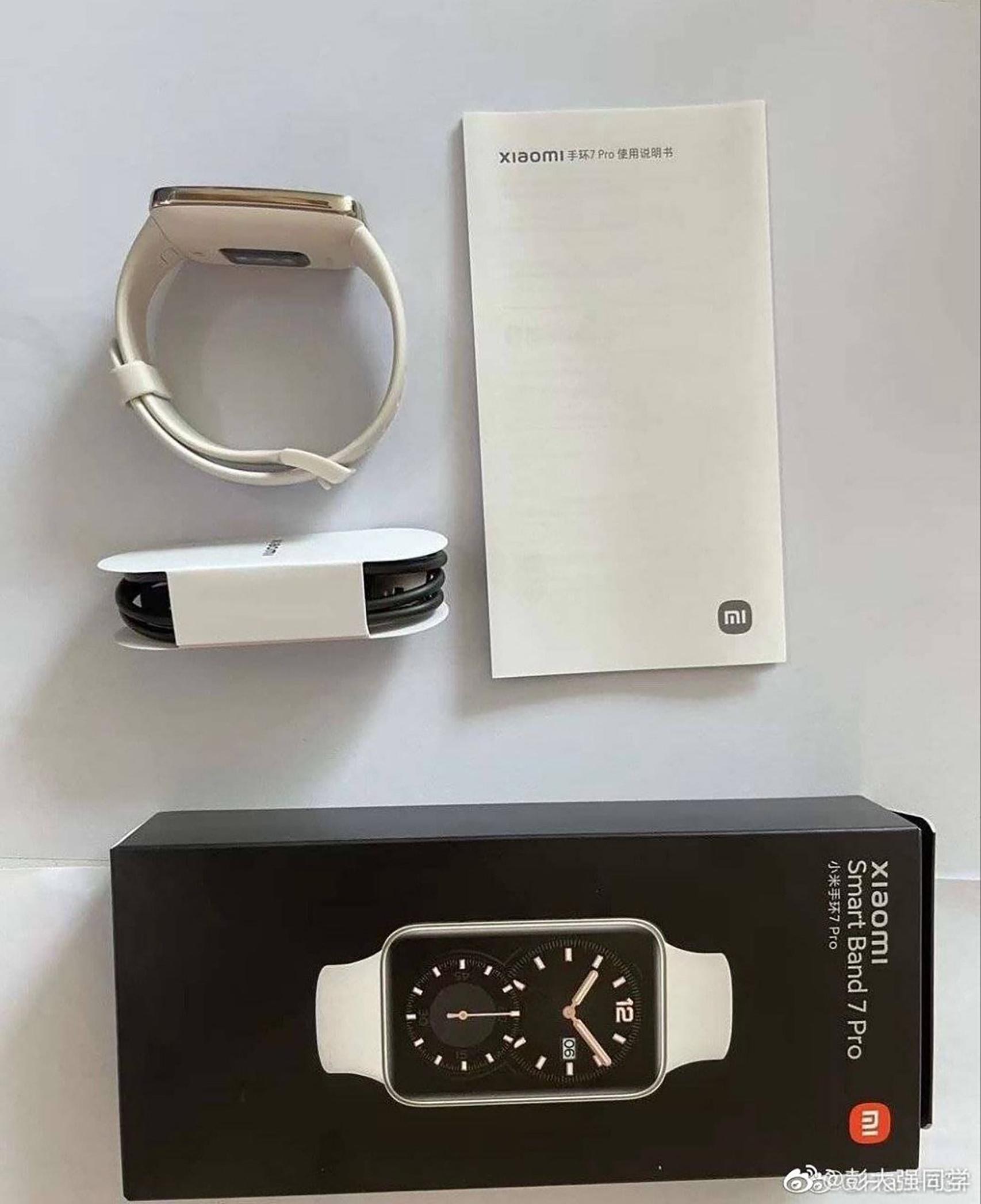 Lo que incluye la caja de la Xiaomi Band 7 Pro