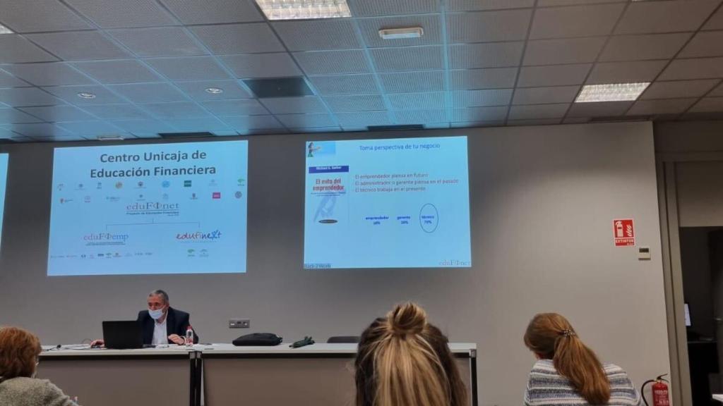 Fotografía de una clase.