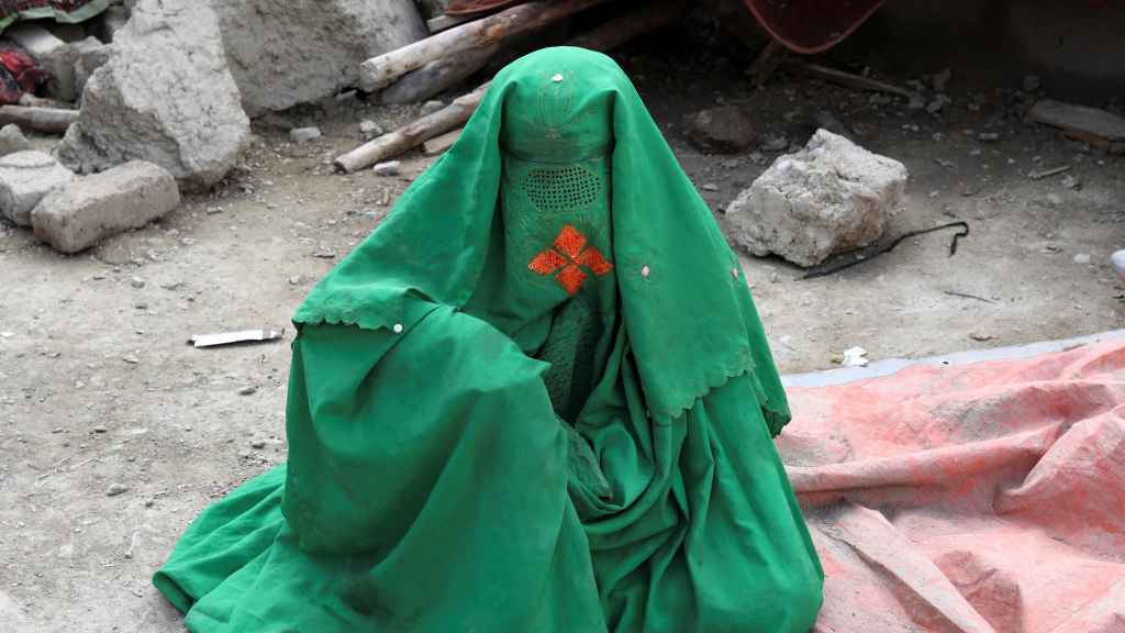 Imagen de archivo: una mujer afgana vestida con burka en la ciudad de Gayan, el pasado mes de junio.