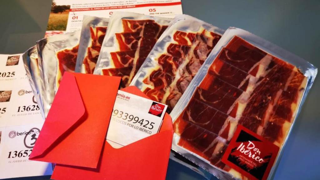 Contenido del Juego de los locos por lo ibérico.