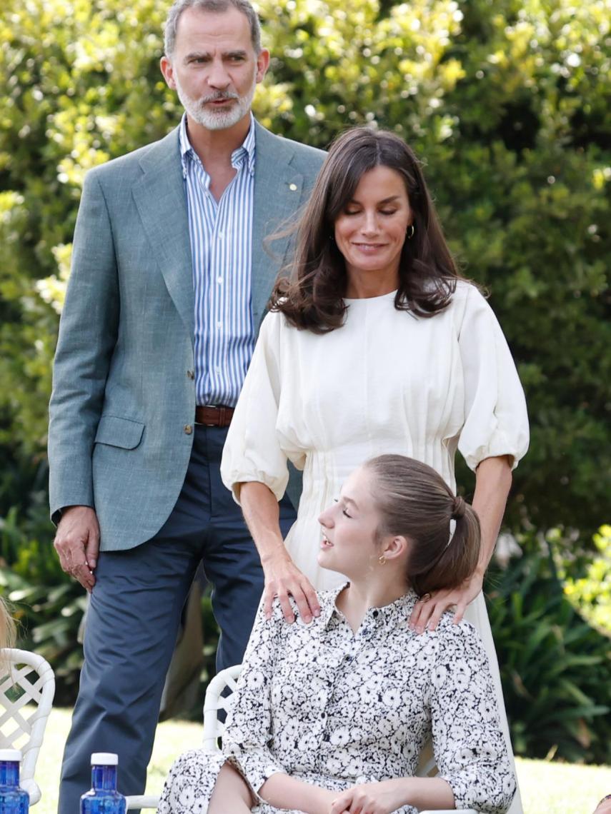 Letizia ha mostrado gran complicidad con su hija mayor, Leonor de Borbón.