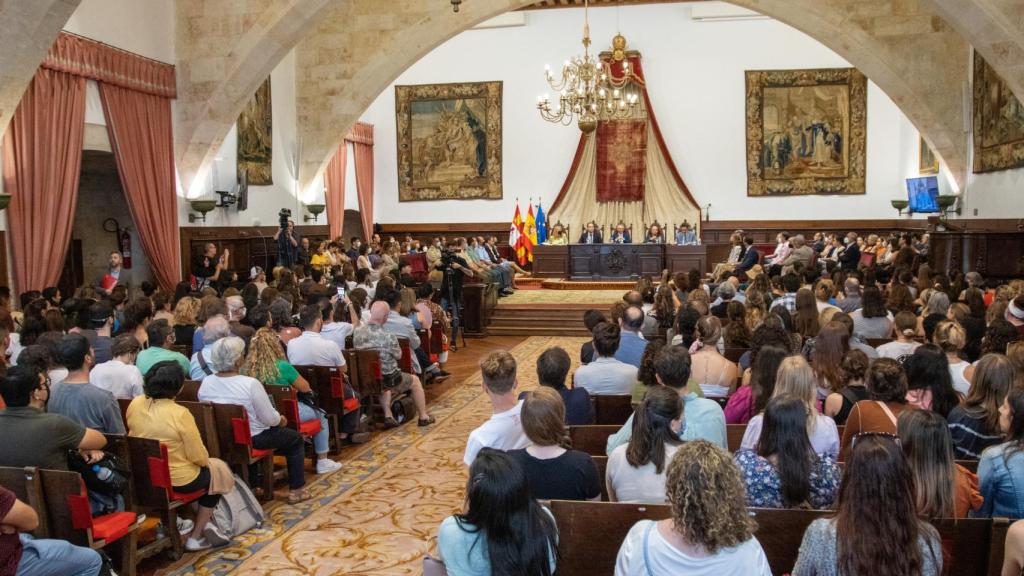 Inauguración de los Cursos Internacionales de Verano de la USAL
