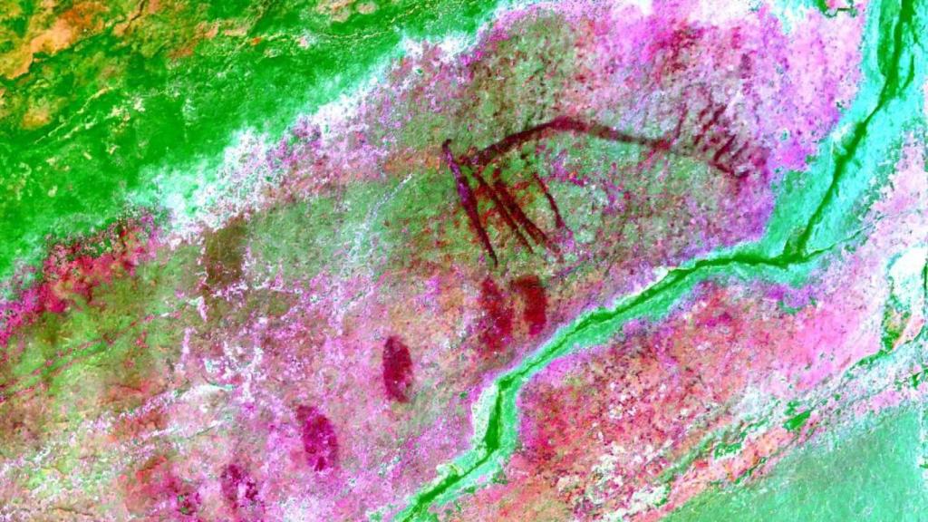 Detalles de los conjuntos rupestres