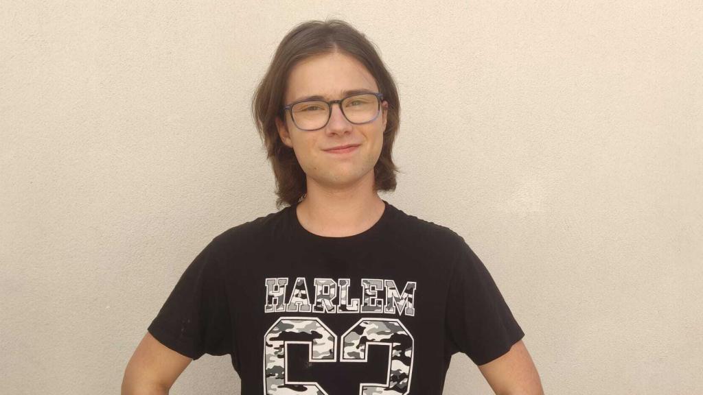 Daniel García, uno de los mejores de Extremadura, donde comparte la máxima nota (14) con otras tres personas.